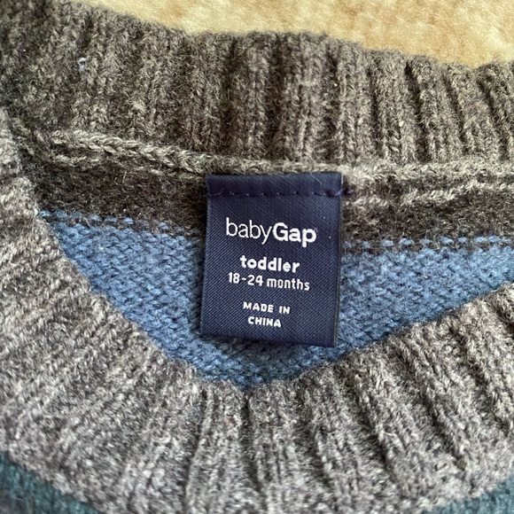 Gap wool-blend striped sweater - Picture 3 of 5